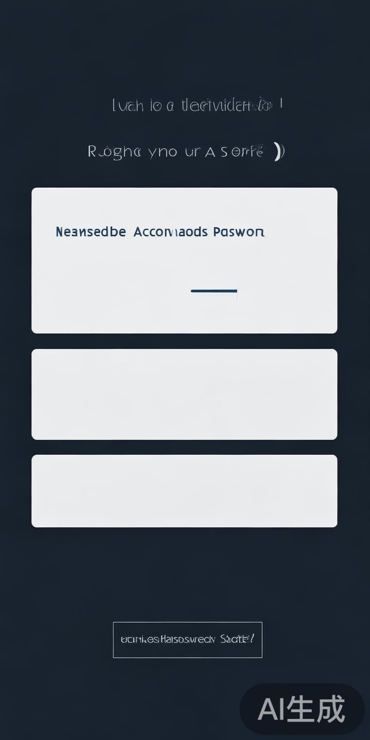 在登录界面，输入您的注册账号和密码，确保信息的正确